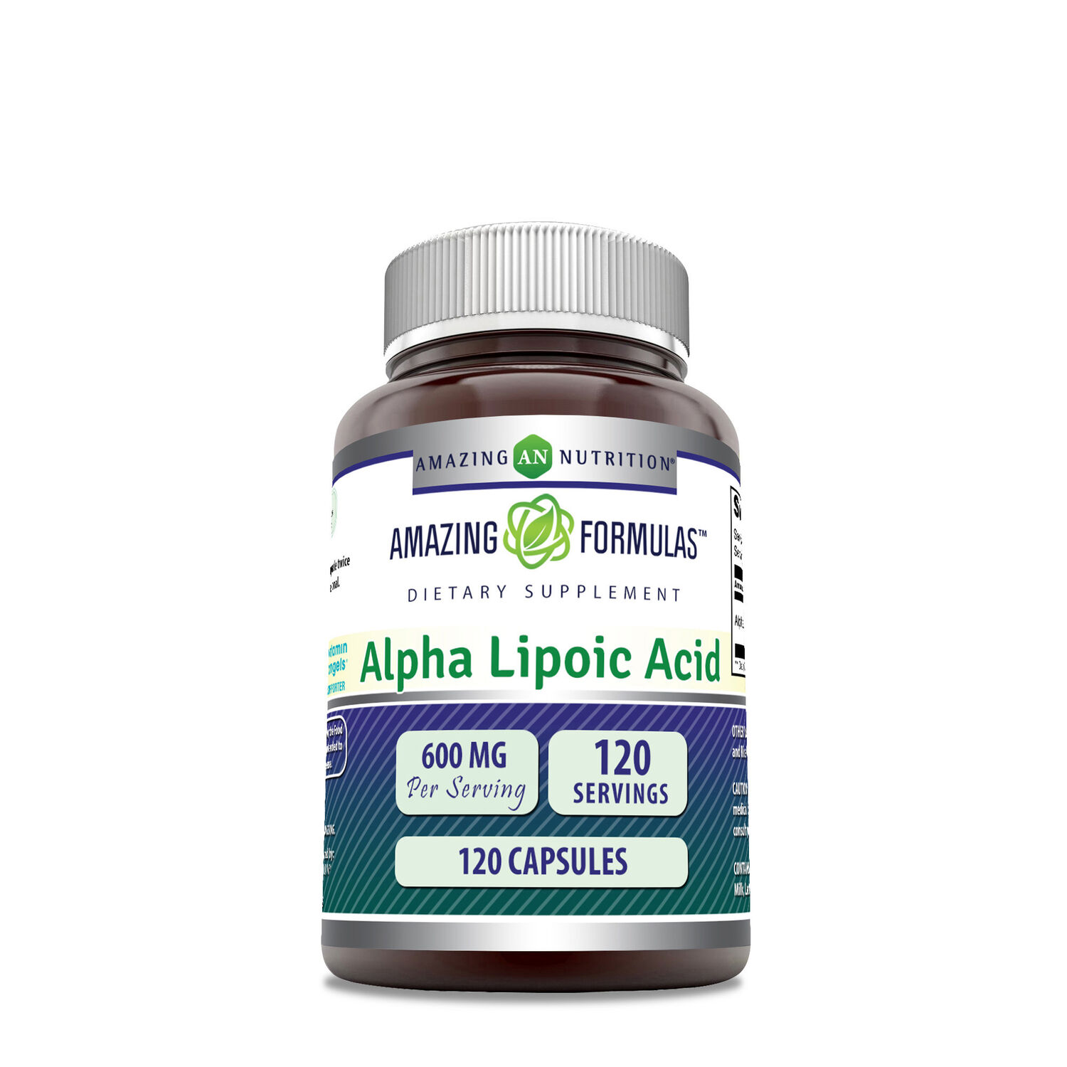 Alpha Lipoic Acid 600mg - 120 Capsules &#40;120 Servings&#41;  | GNC
